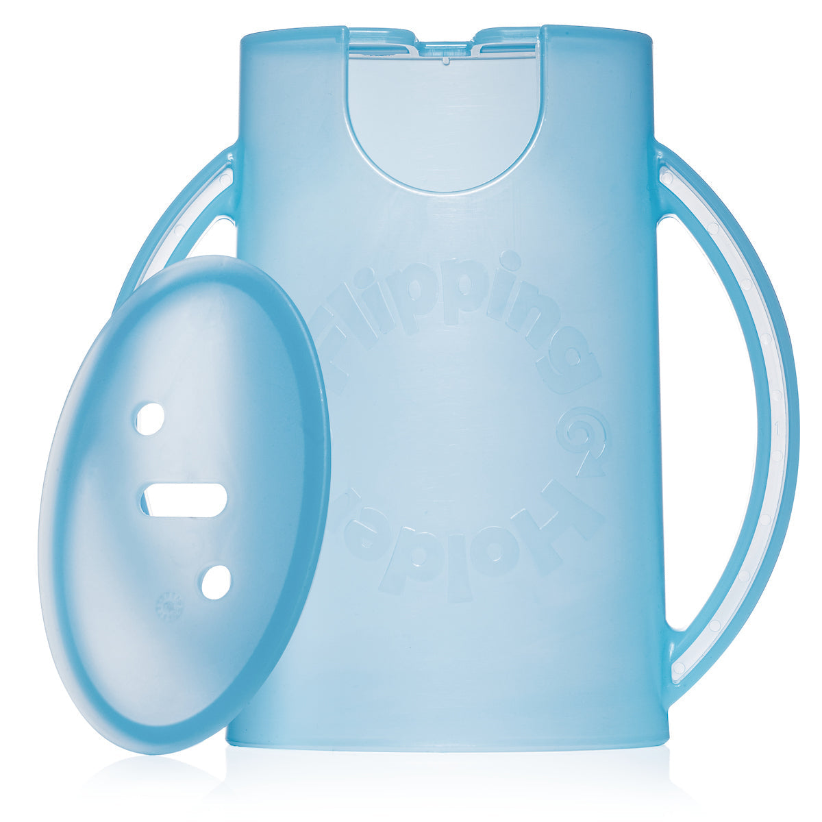 Flipping Holder Deluxe w/ Lid | Blue