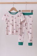 Bamboo 2pc Pajama Set | Green Duck | 12M+