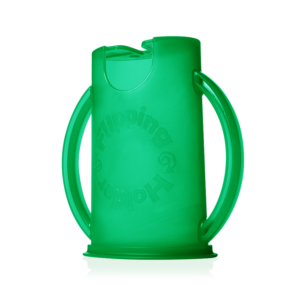 Flipping Holder Deluxe w/ Lid | Green