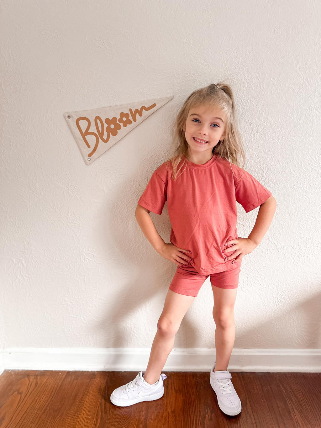 Bamboo Tee & Bike Shorts | SOLD AS SEPARATES