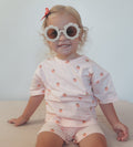Organic Cotton Shorts Set | Strawberry Print