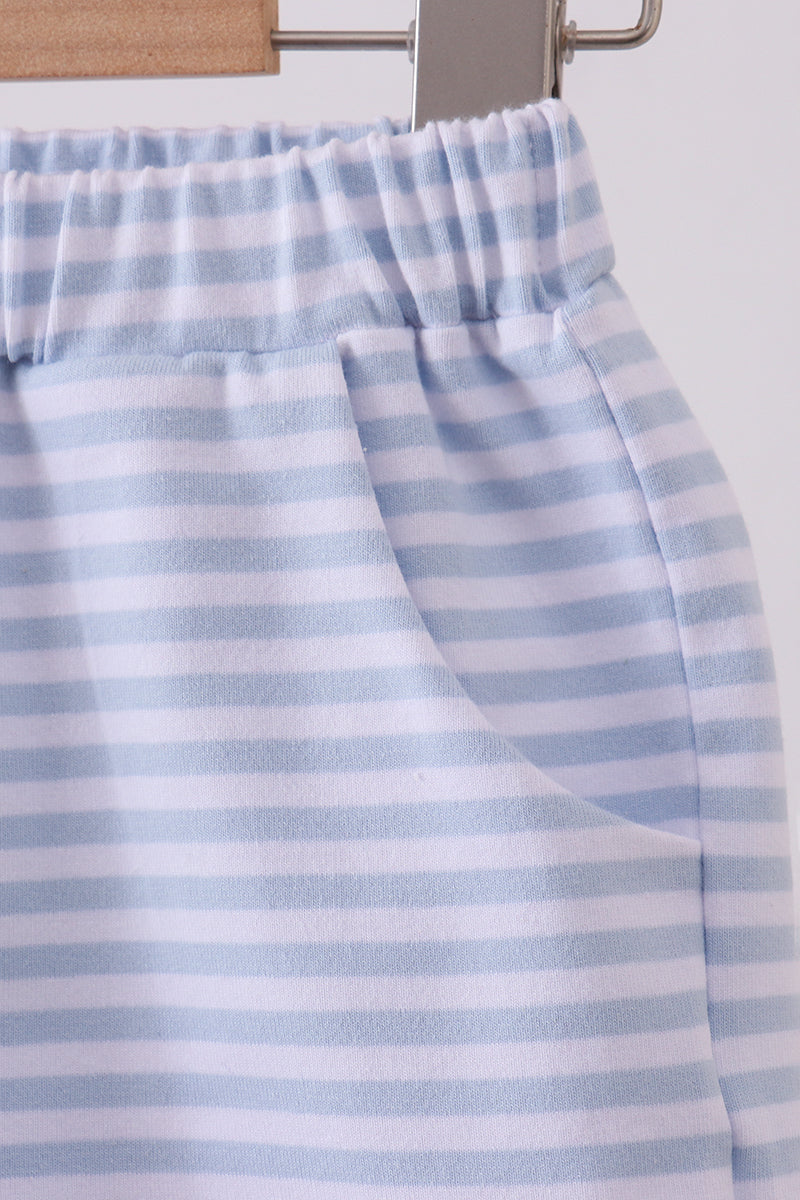 Stripe Shorts | Blue & White | 12M+