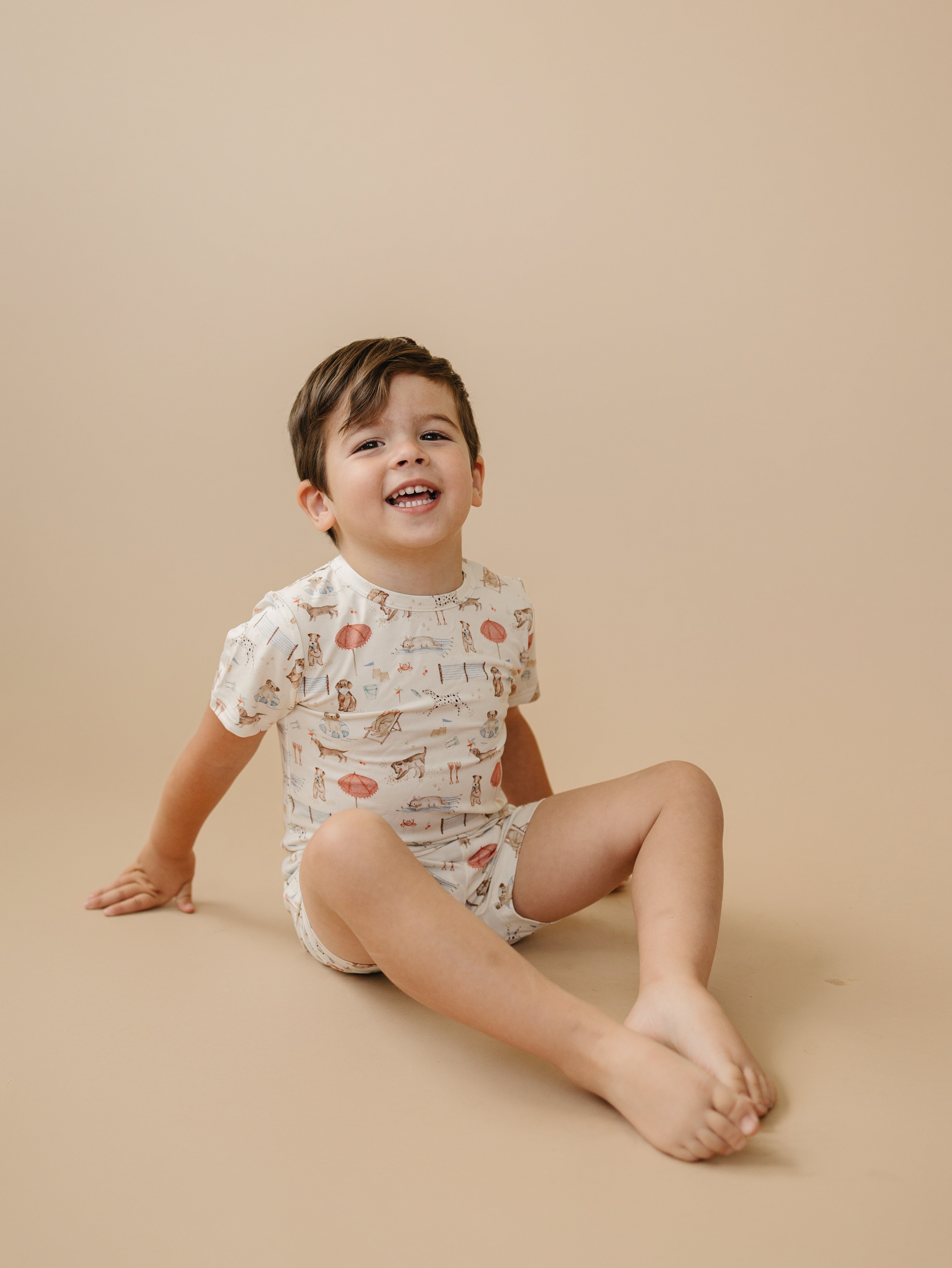Bamboo "Beach Pawty" 2pc Pajama Set | 12M+