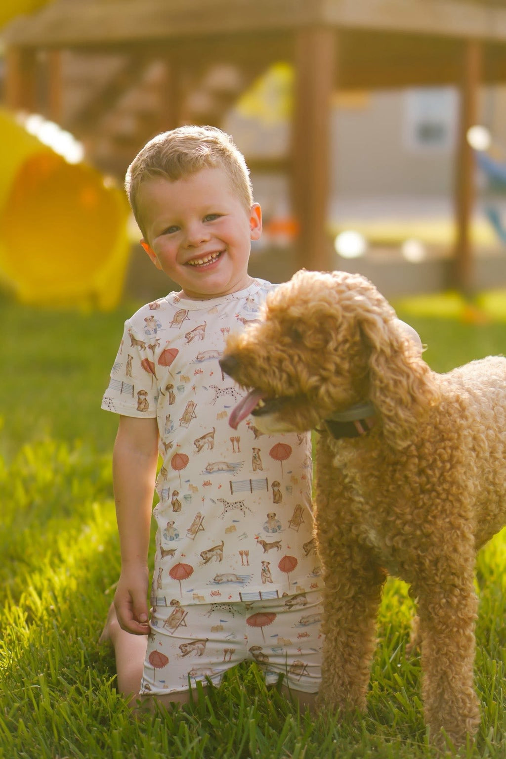 Bamboo "Beach Pawty" 2pc Pajama Set | 12M+