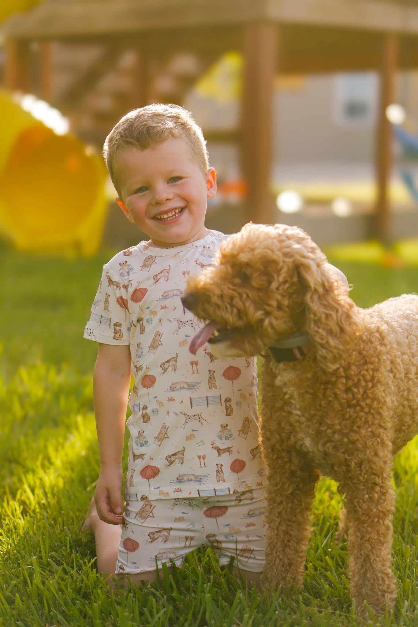 Bamboo "Beach Pawty" 2pc Pajama Set | 12M+