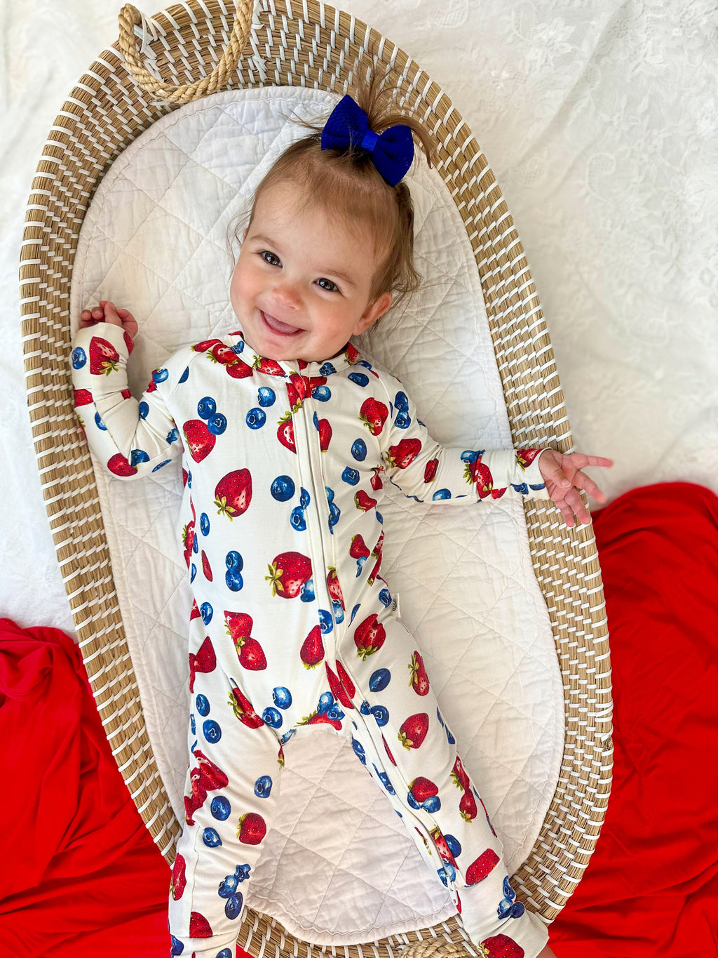 Bamboo Zippy Pajamas | Berry Sweet