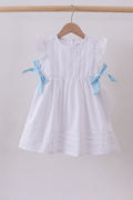 Ruffle Dress | White | 12M+