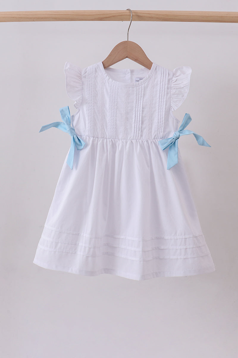Ruffle Dress | White | 12M+