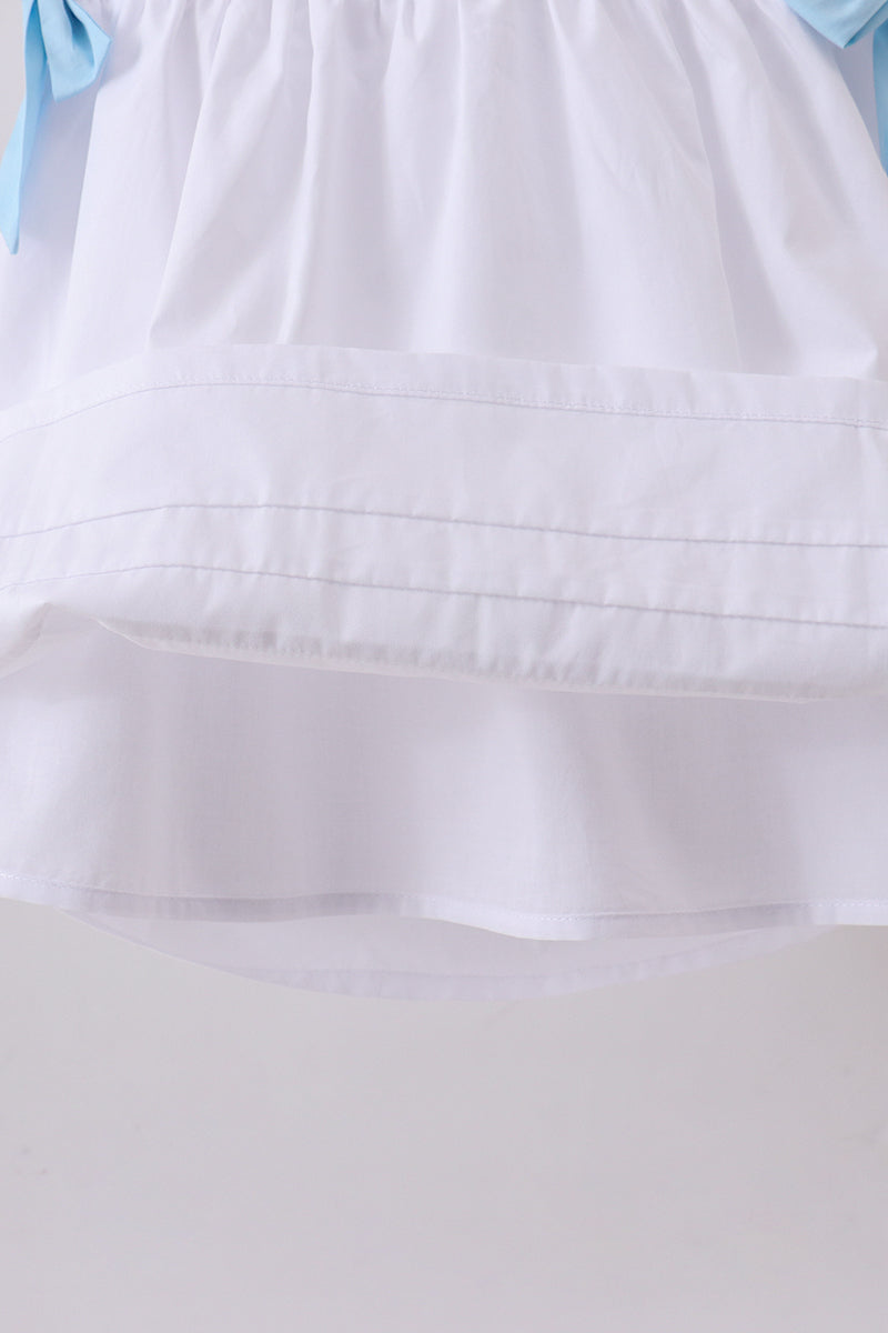 Ruffle Dress | White | 12M+