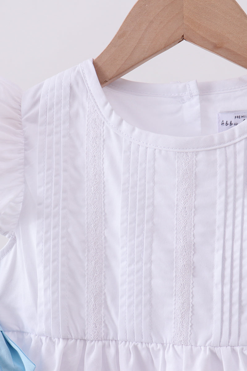 Ruffle Dress | White | 12M+