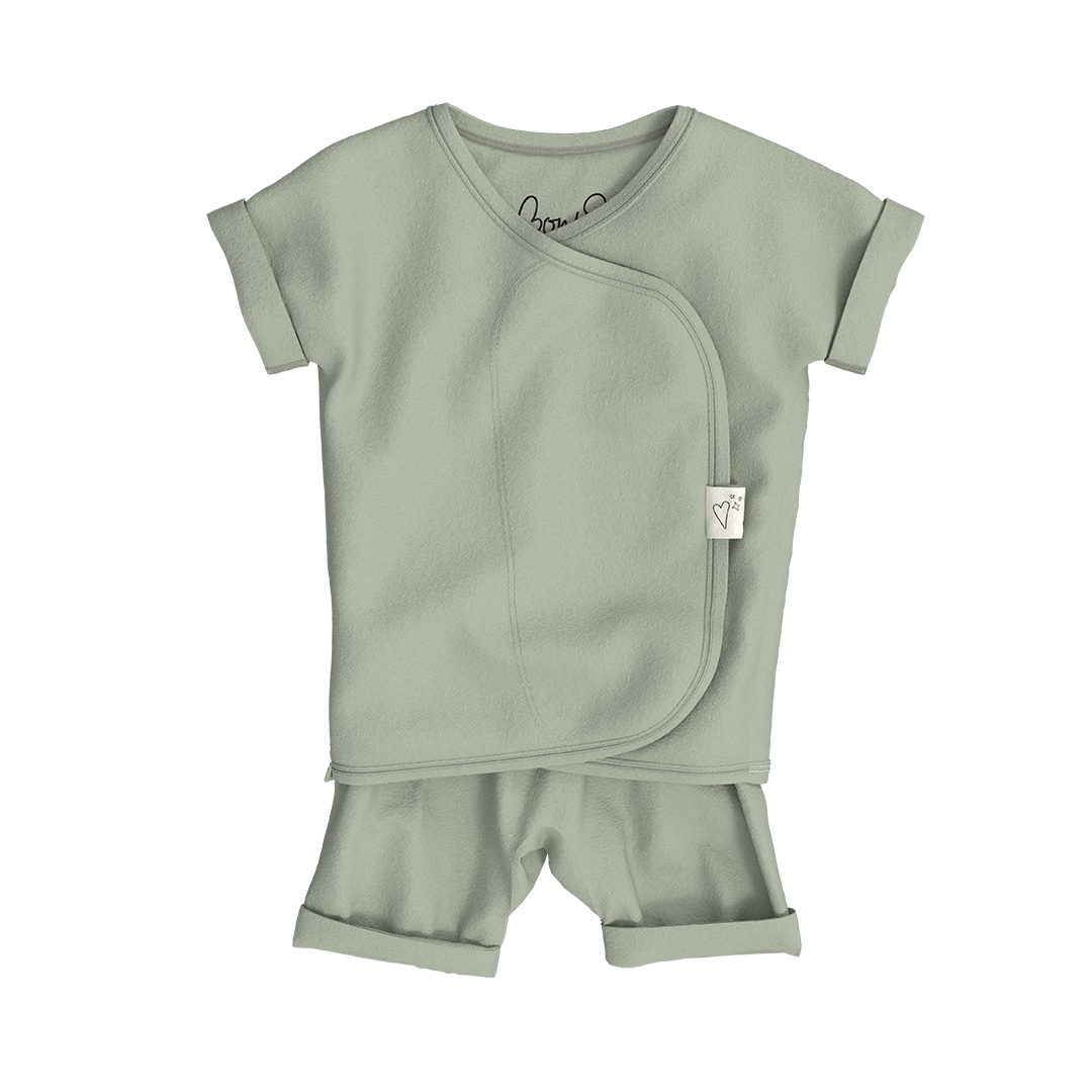 Wrap Romper | Avocado