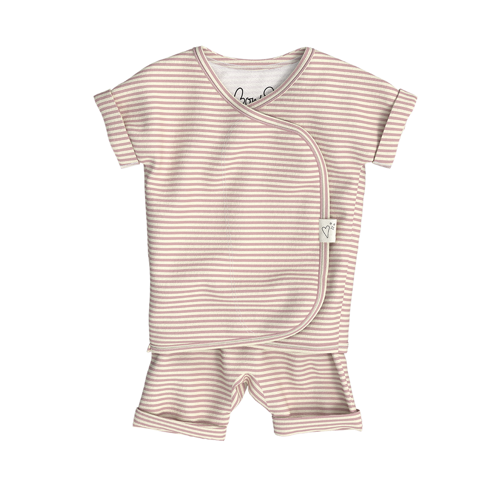 Wrap Romper | Berry Twist