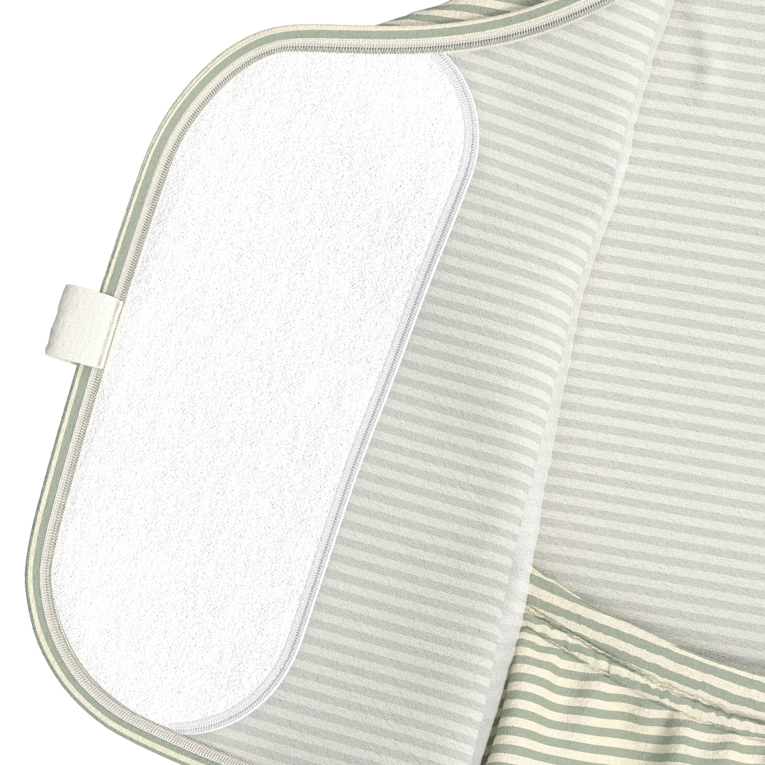 Wrap Romper | Mint Twist