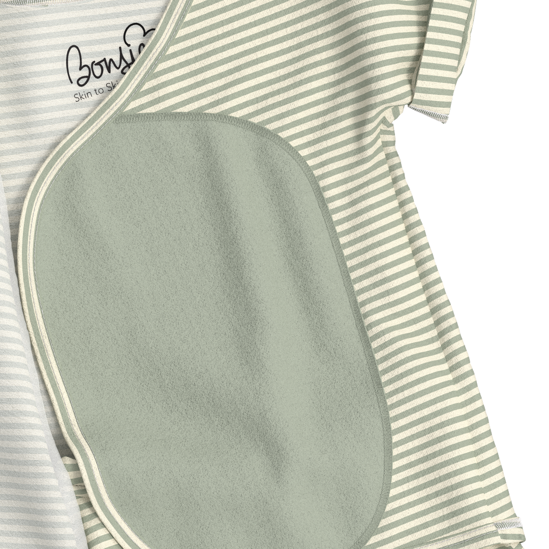 Wrap Romper | Mint Twist