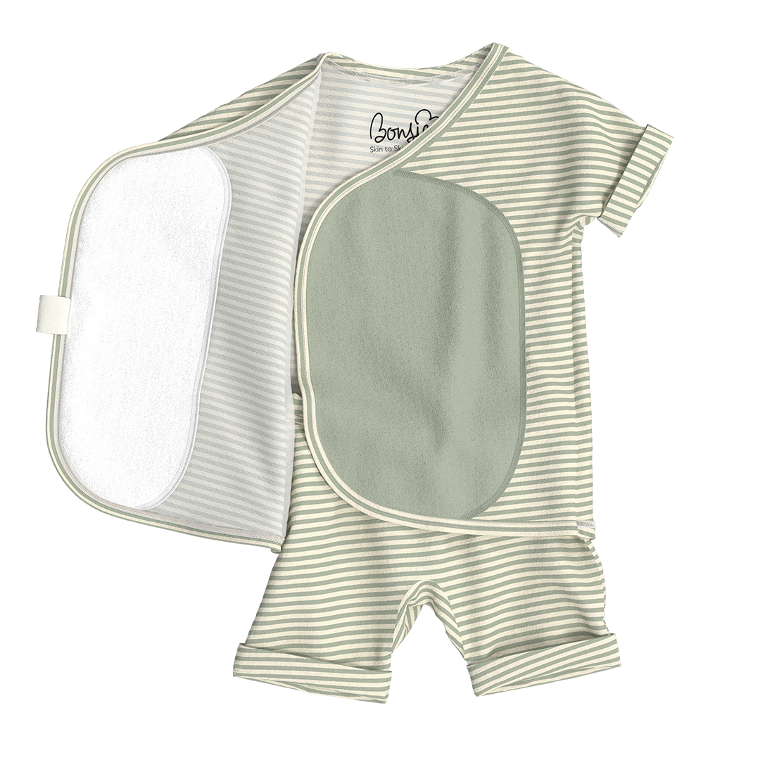 Wrap Romper | Mint Twist