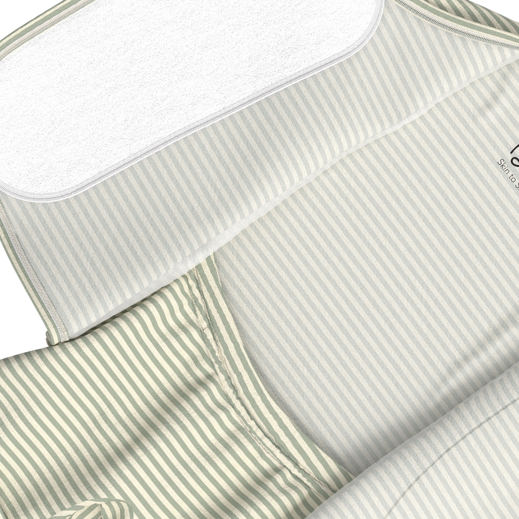 Wrap Romper | Mint Twist