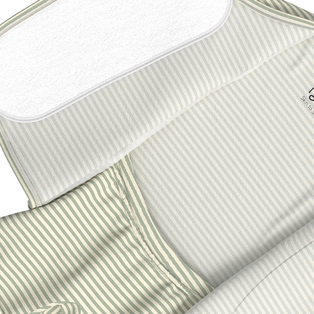 Wrap Romper | Mint Twist