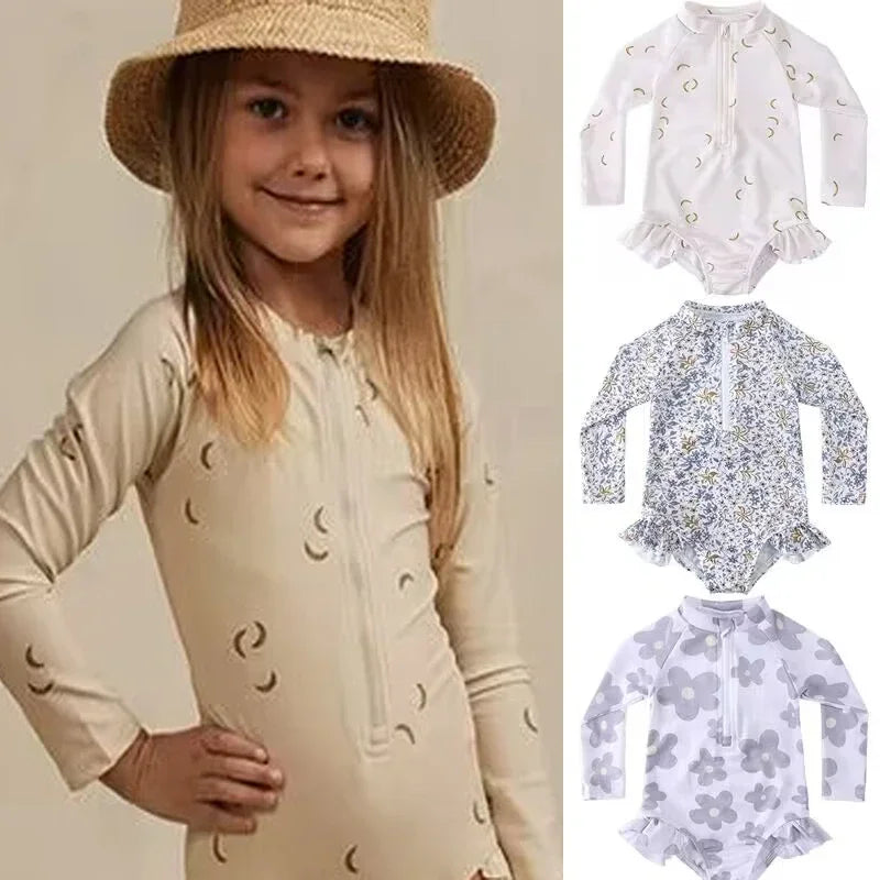 UV Short and Long Sleeve One Piece Swimsuit | SPF 50