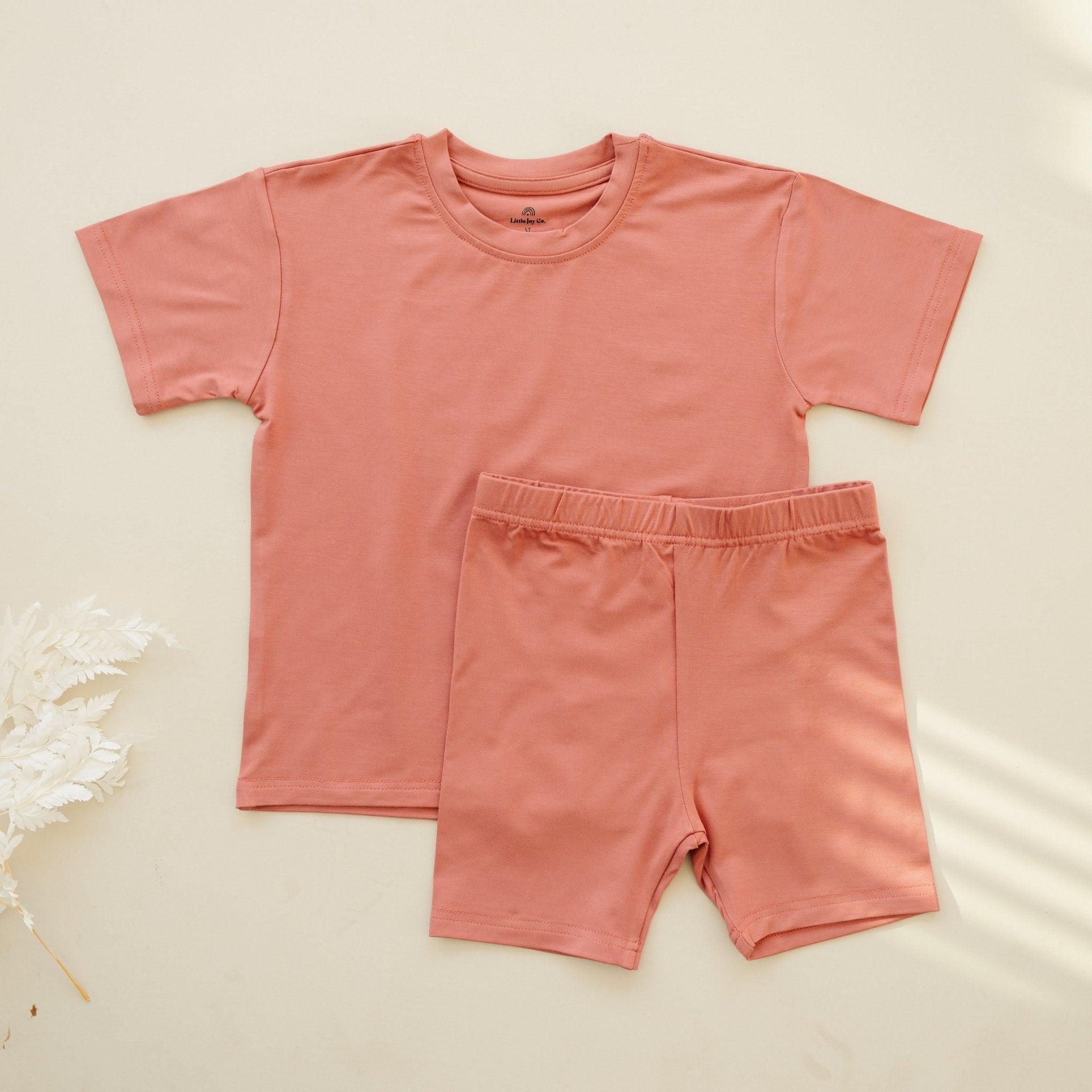 Bamboo Tee & Bike Shorts | SOLD AS SEPARATES