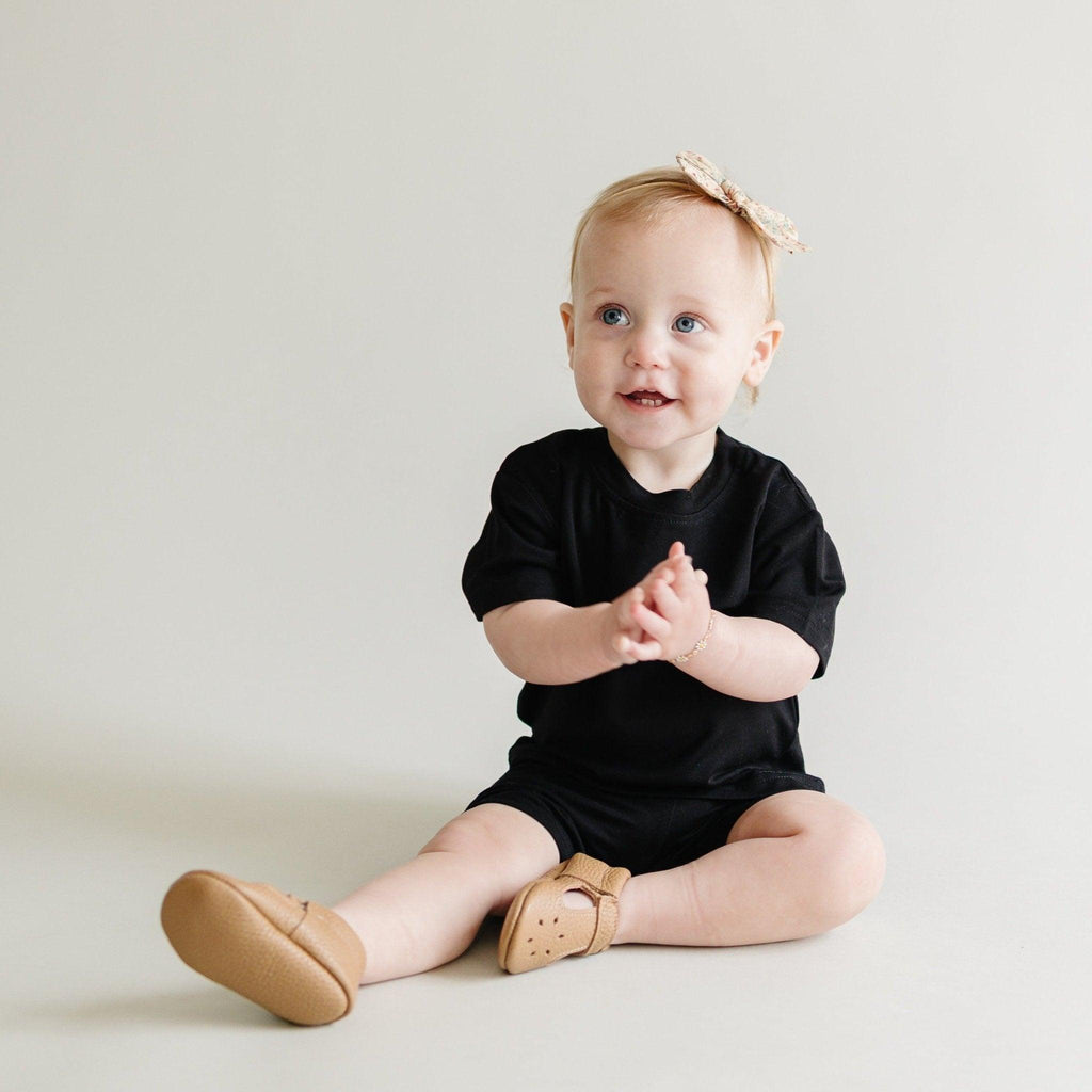 Bamboo Tee & Bike Shorts | SOLD AS SEPARATES