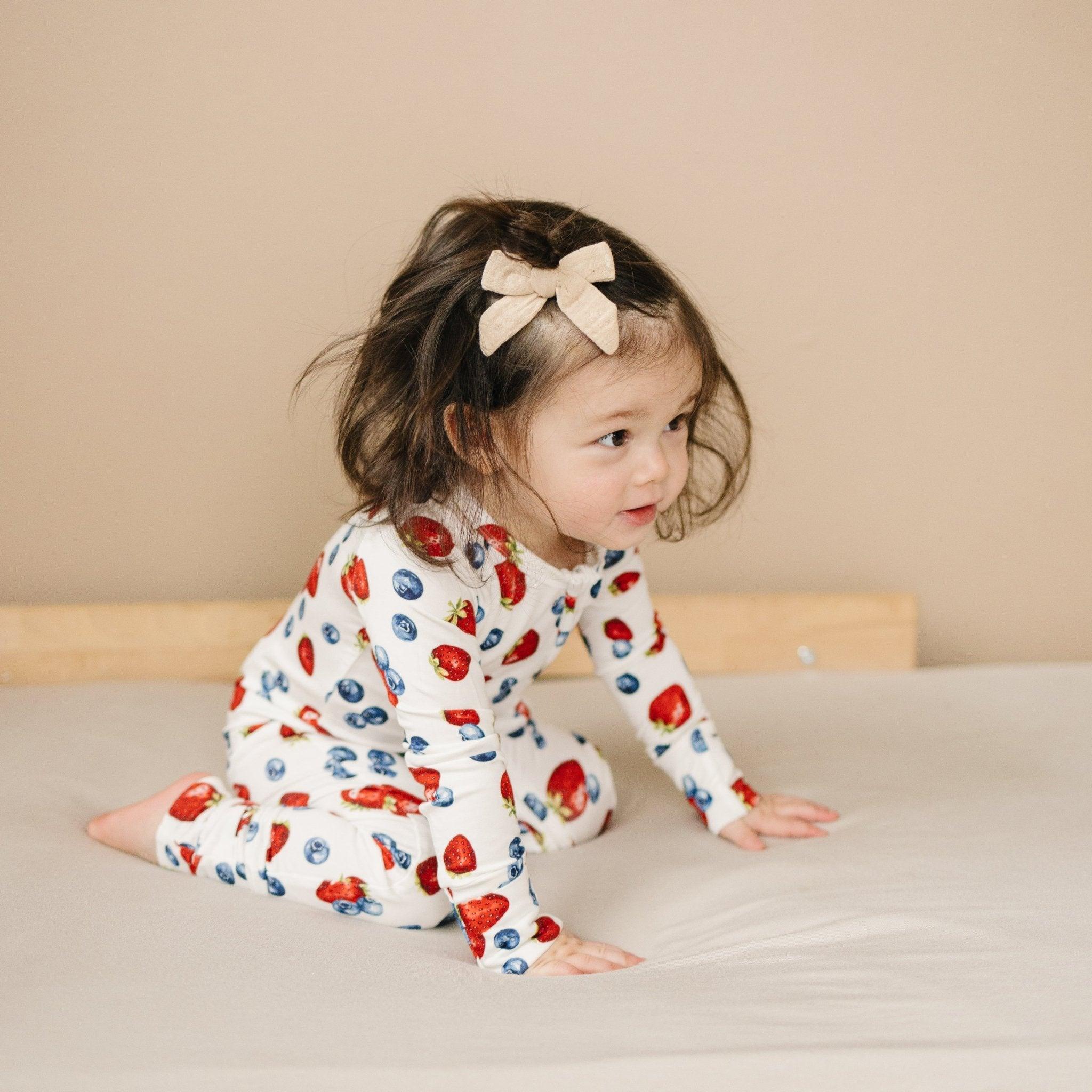 Bamboo Zippy Pajamas | Berry Sweet