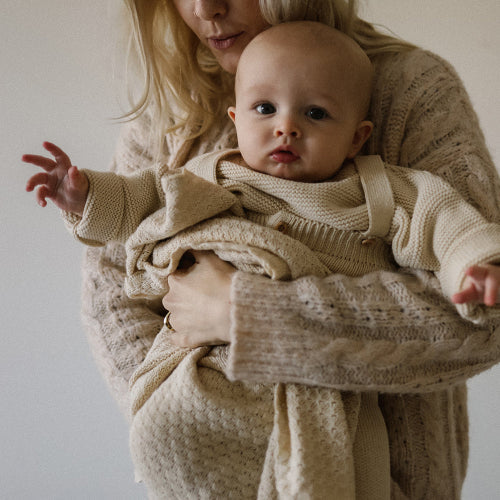 Knit Heirloom Blanket