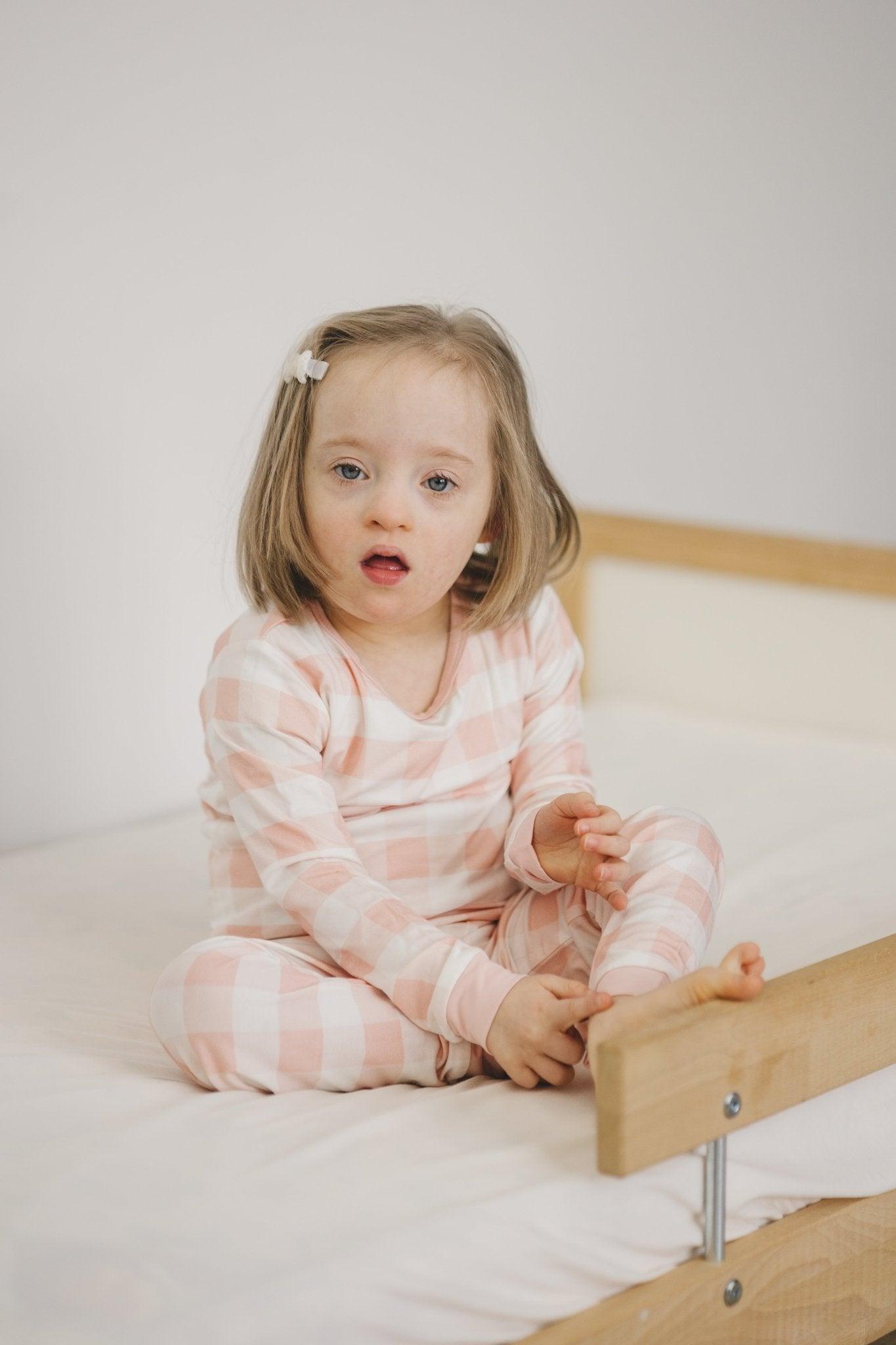 Bamboo 2pc Pajama Set | Pink Gingham | 12M+