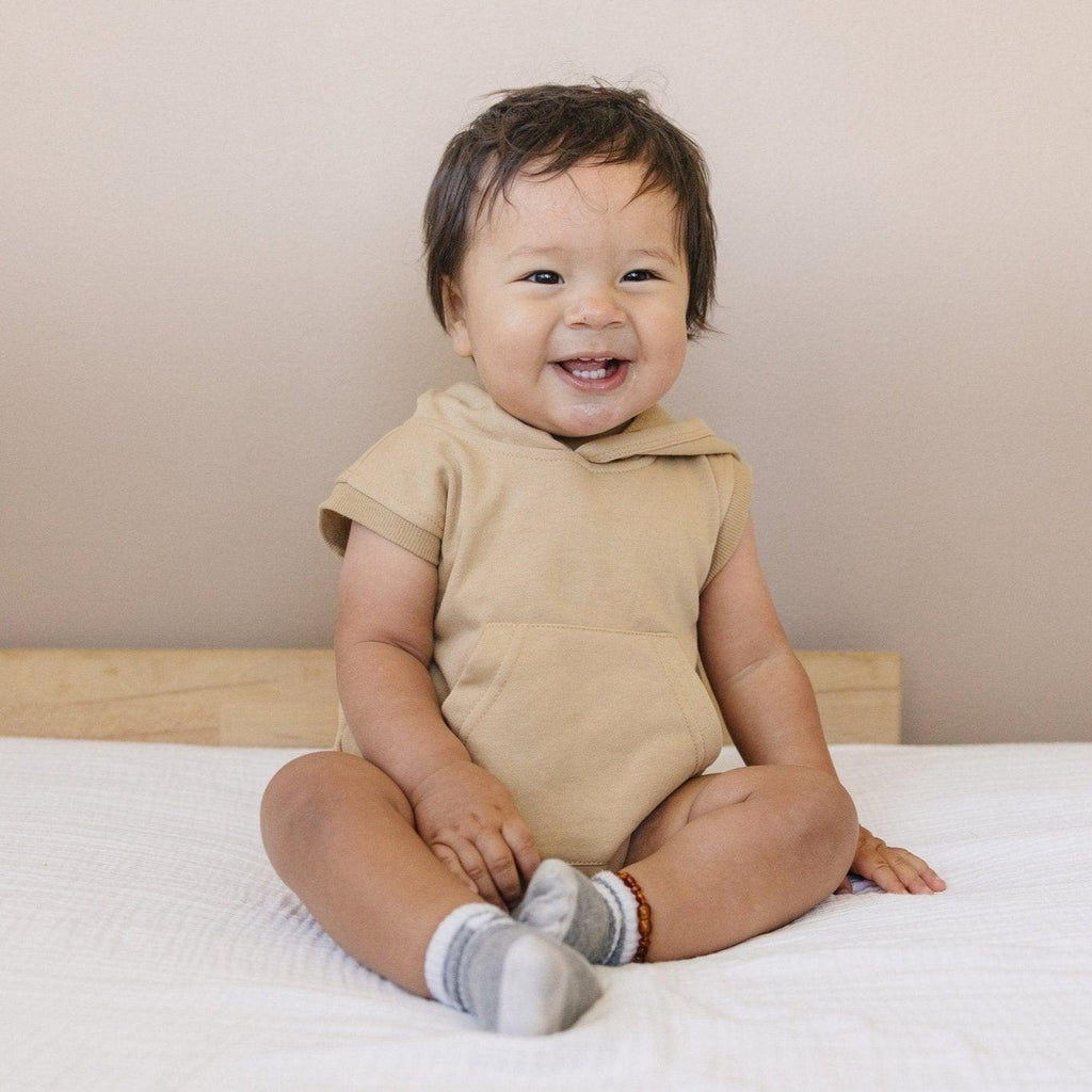 Sleeveless Hoodie Romper