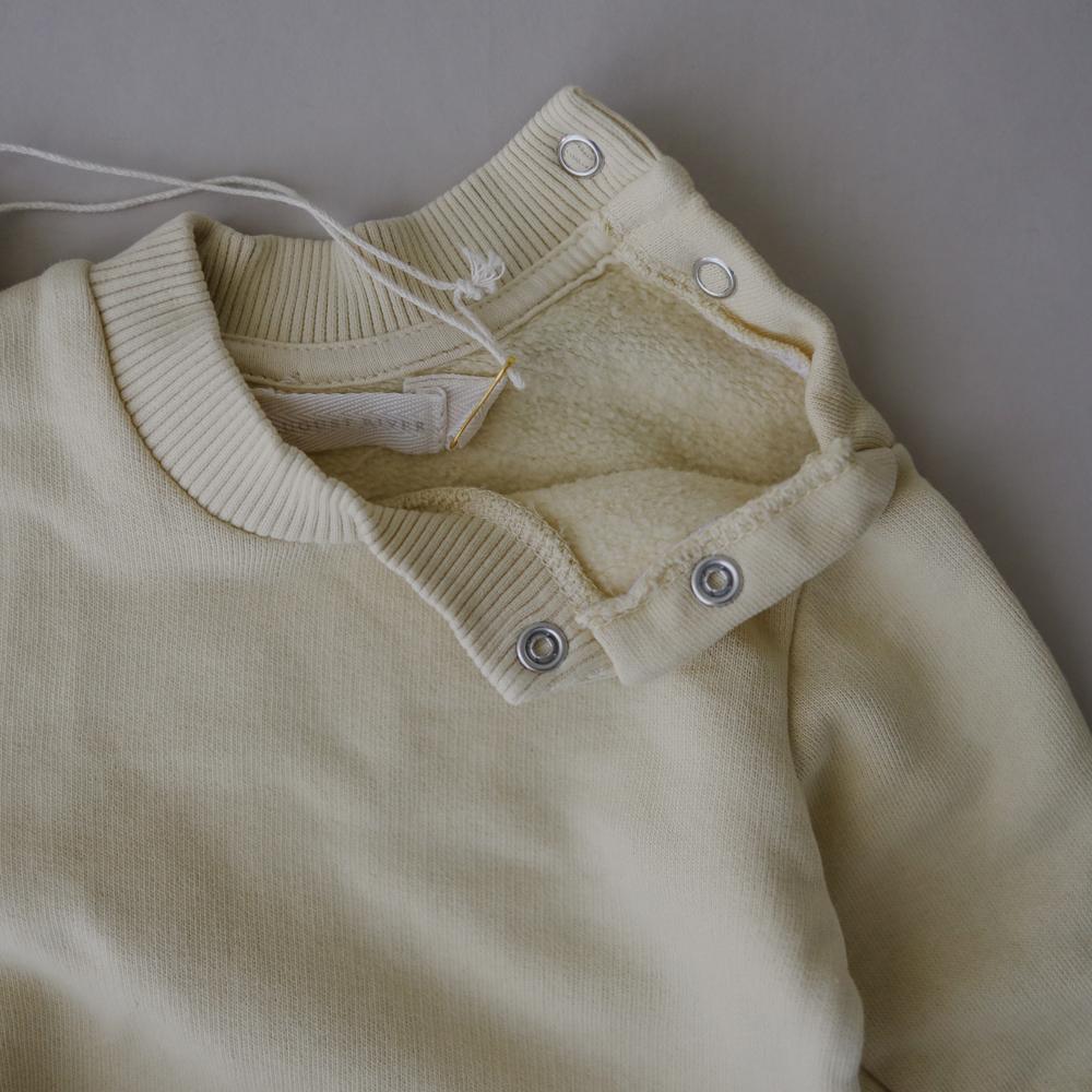 Sweatshirt Romper | Milk