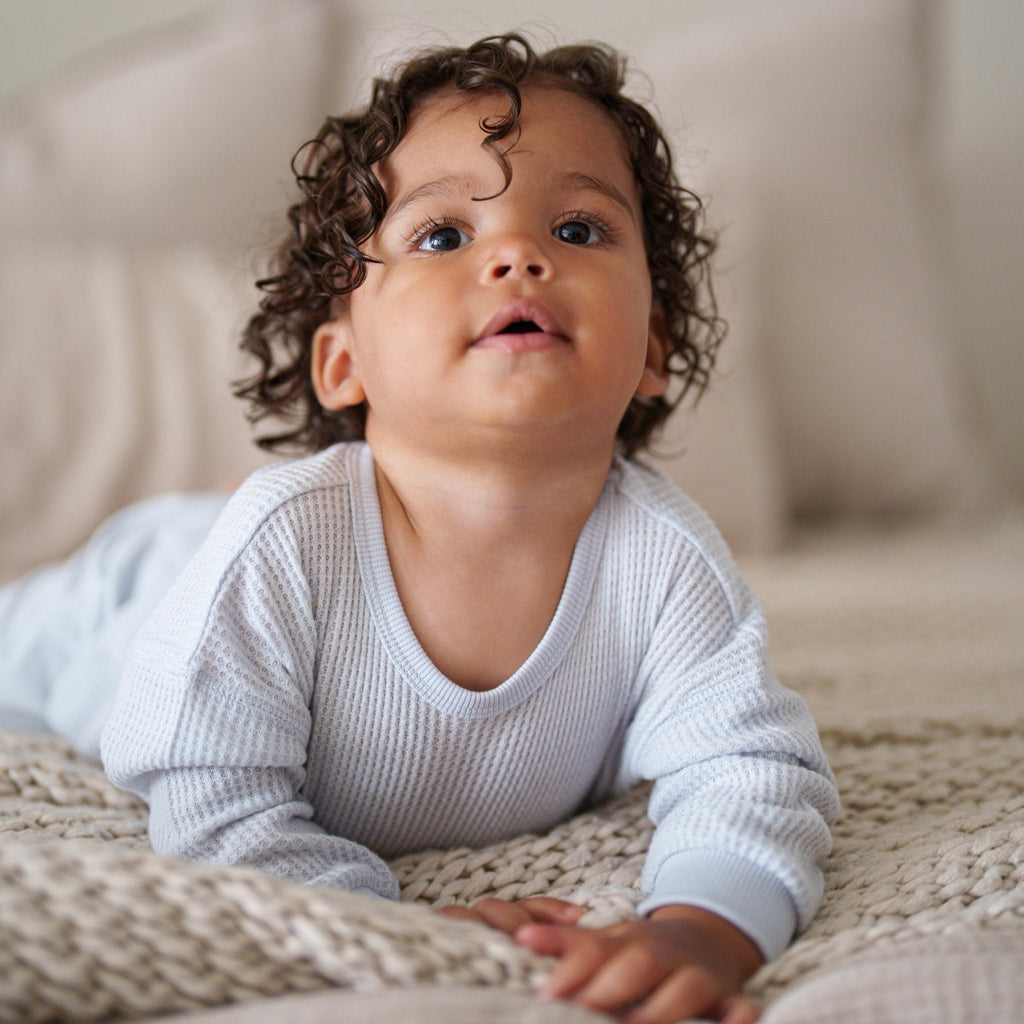 Thin Waffle Long Sleeve Shirt